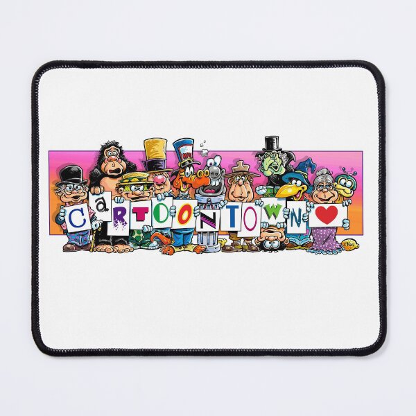 Item preview, CARTOON TOWN Banner designed and sold by Jim Engel.