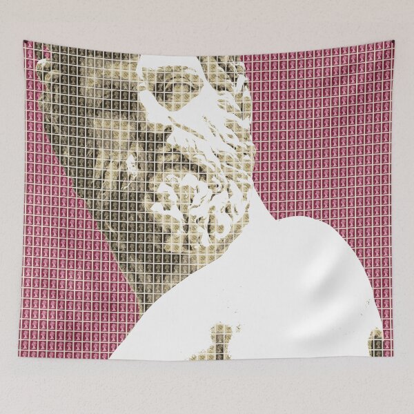 Item preview, Greek statue #1 - Dark Red designed and sold by Gary Hogben.