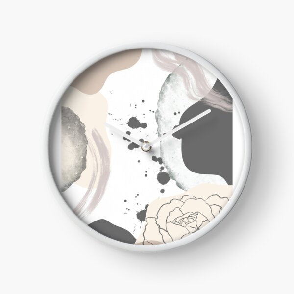 Art print neutral Clock