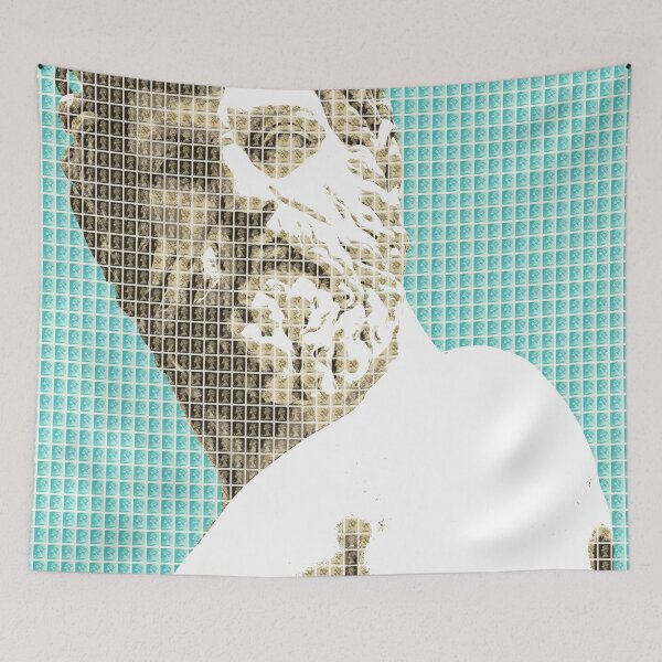 Item preview, Greek Statue #1 - Light Blue designed and sold by Gary Hogben.