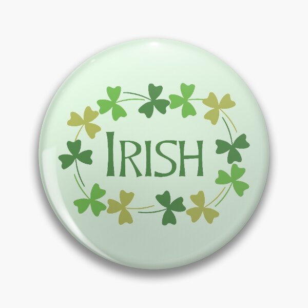 Item preview, Irish Shamrock Oval designed and sold by BartholGraphics.