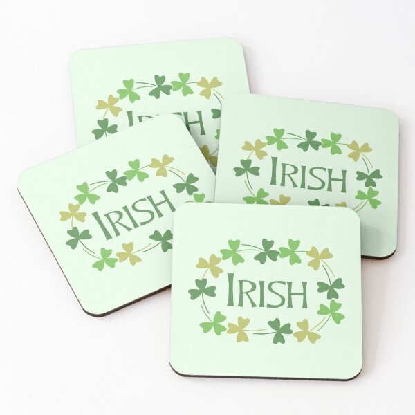 Aperçu de l'œuvre Shamrock ovale irlandais créée et vendue par BartholGraphics.