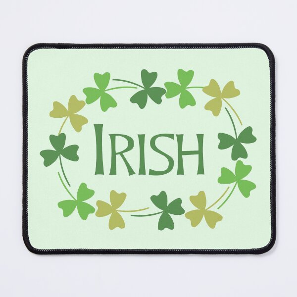 Item preview, Irish Shamrock Oval designed and sold by BartholGraphics.