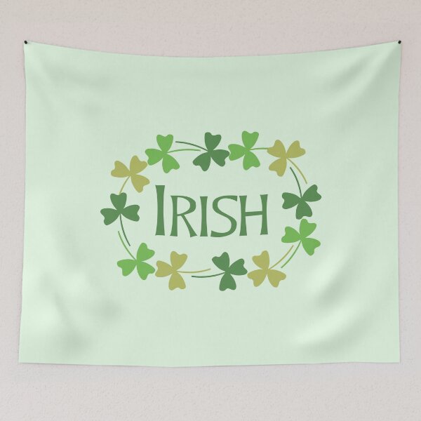 Item preview, Irish Shamrock Oval designed and sold by BartholGraphics.