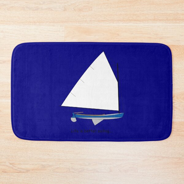 Item preview, Cotuit Skiff Sailboat - Life is better sailing... designed and sold by CHBB.