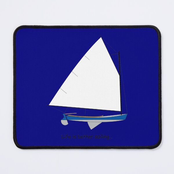 Item preview, Cotuit Skiff Sailboat - Life is better sailing... designed and sold by CHBB.