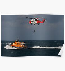 RNLI and Irish Coast Guard Poster