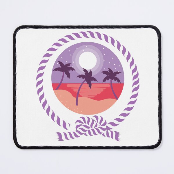 Item preview, Tropical island sunset designed and sold by CreativeFrog.