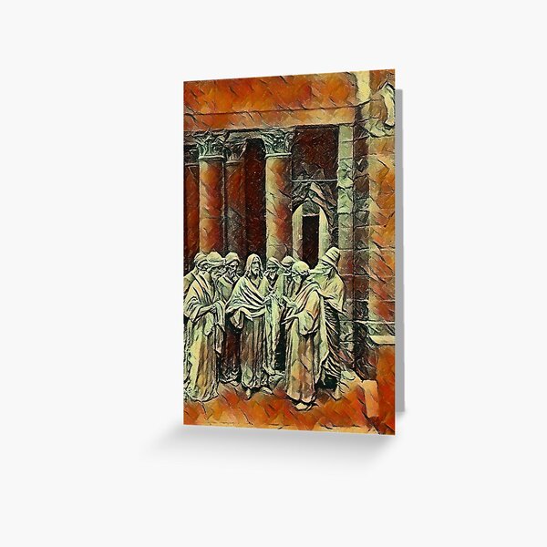 A Question about Paying Taxes Greeting Card