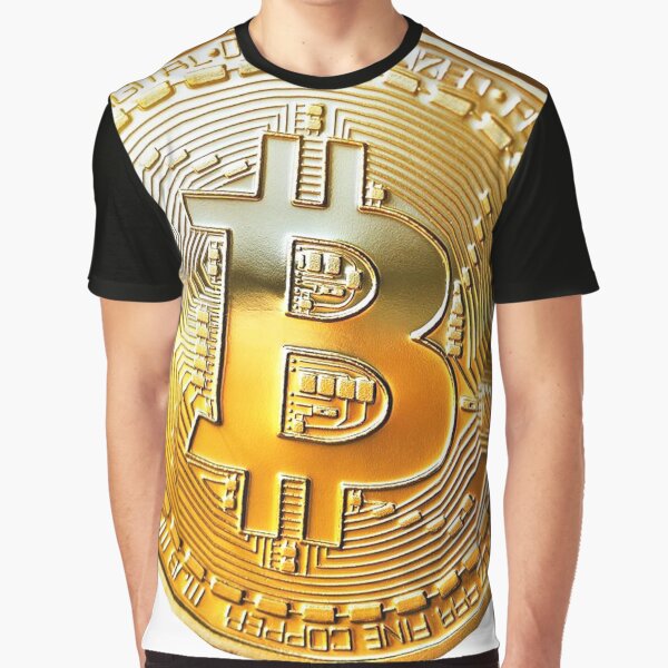 Cryptocurency Bitcoin Graphic T-Shirt