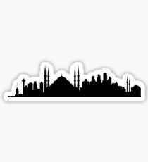 Istanbul skyline Sticker