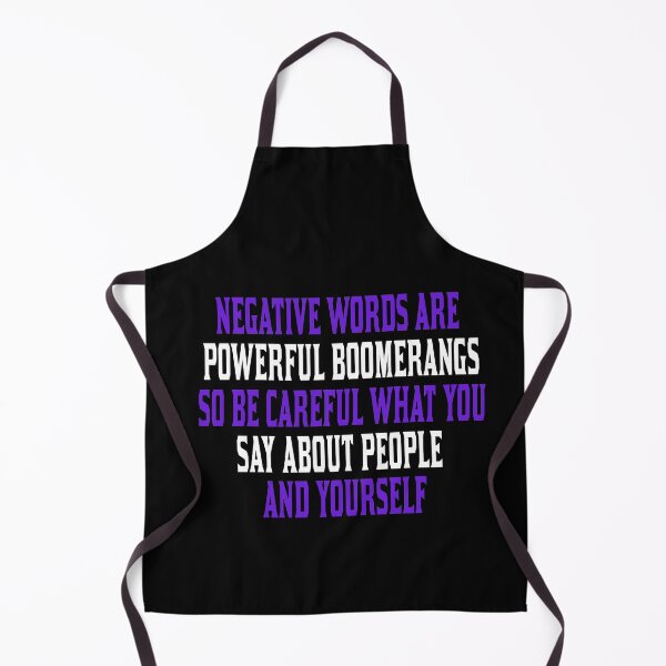 Item preview, Negative words are powerful boomerangs designed and sold by Fashimation20.