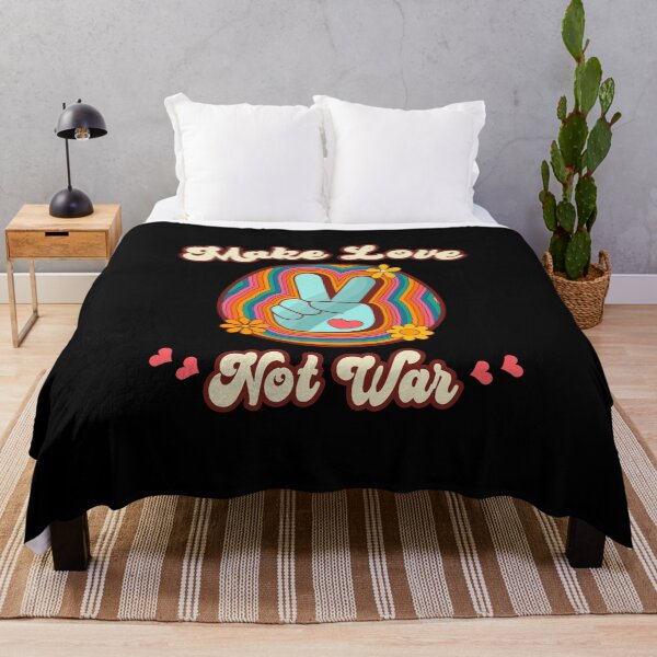 Item preview, Make Love Not War | Retro 60s Psychedelic Love and Peace designed and sold by weirdrelatives.