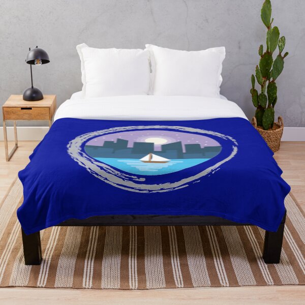 Item preview, Sailing away under the moon and stars designed and sold by CreativeFrog.