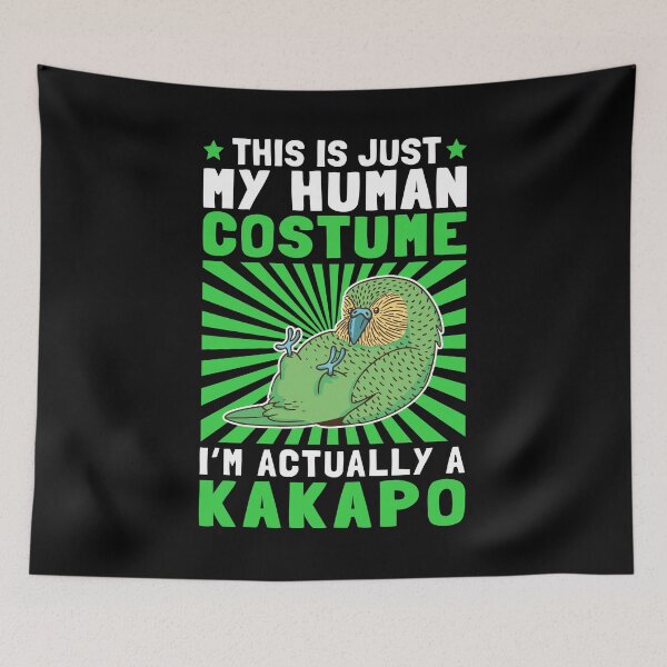 Item preview, My kakapo costume bird New Zealand parrot designed and sold by madgrfx.