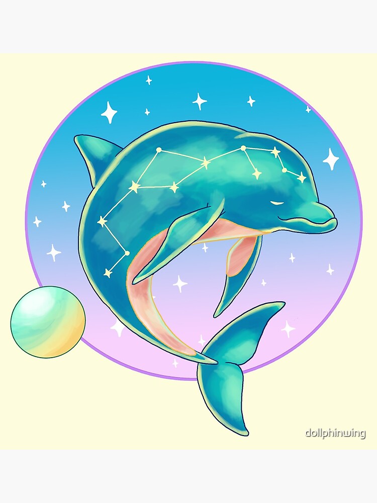 Galaxy Dolphin - Dolphins In Space T-Shirt