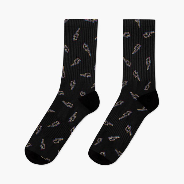 Item preview, CMYK Lightning glitch (black) designed and sold by animinimal.