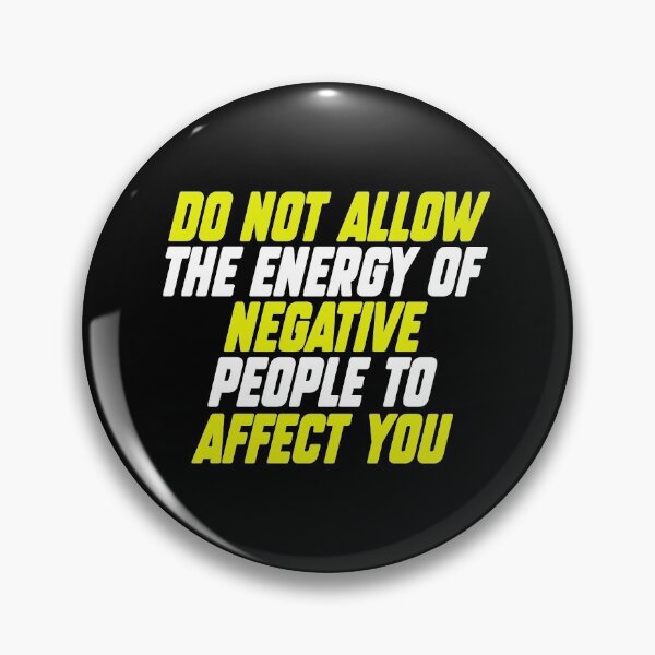 Item preview, Don't allow negative energy designed and sold by Fashimation20.