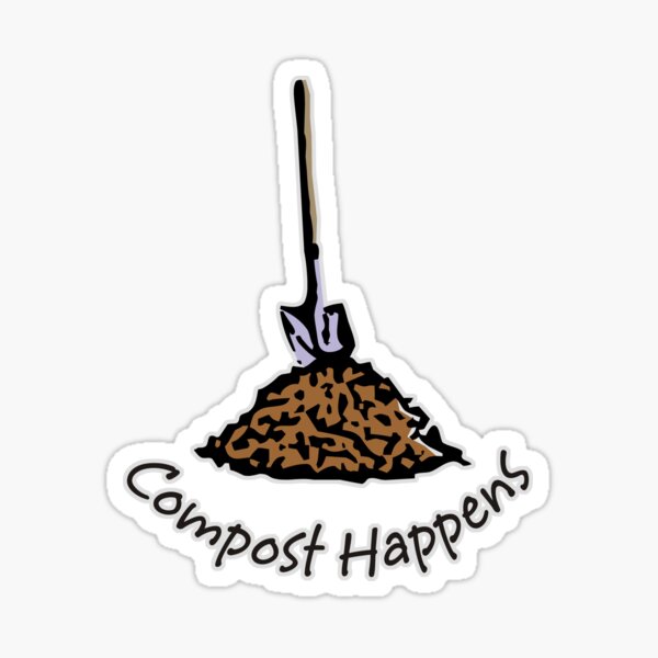Item preview, Compost Happens designed and sold by evisionarts.