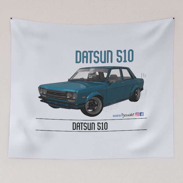 Item preview, Datsun 510 Baby Blue designed and sold by pjesusartrb.