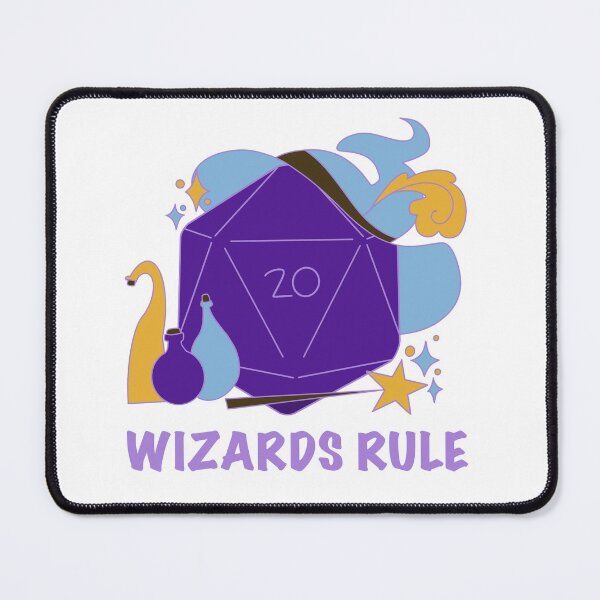 Item preview, Wizard D20 designed and sold by artandstarstuff.