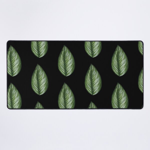 Item preview, Calathea leaf gouache painting designed and sold by Milanicole.