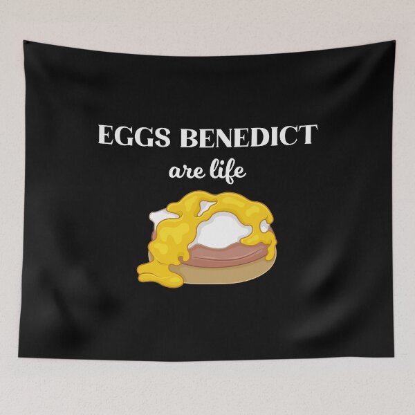 Item preview, Life Breakfast Lover Eggs Benedict print designed and sold by jakehughes2015.