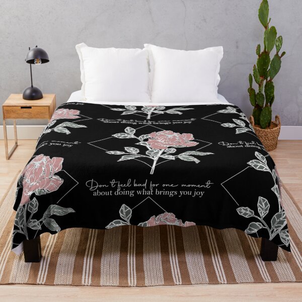 Item preview, ACOTAR Rhysand Quote Flower designed and sold by GinaBirki.
