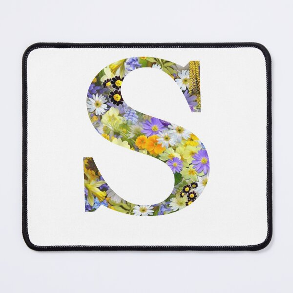 Item preview, lettre S Flowers designed and sold by ahmedbakkali.