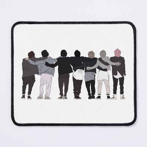 Item preview, Bangtan ON Map of Soul 7 stickers designed and sold by NoonaStudio.