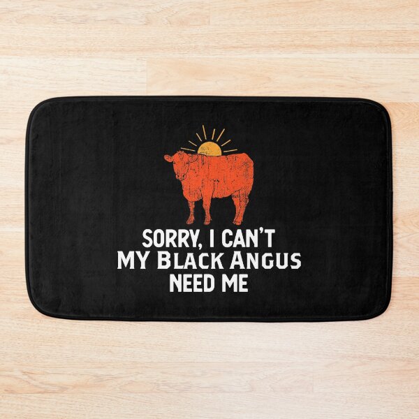Item preview, Sorry I Can't Cattle Farming Black Angus print designed and sold by jakehughes2015.