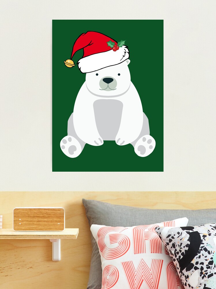  Polar Bear Stickers. Set of 24 Stickers, Christmas Stickers,  Journal Sticker, Die Cut Stickers, Polar Bear Santa Hat Stickers, Xmas Polar  Bear Stickers, White Bear Stickers (Glossy, 3.5) : Office Products