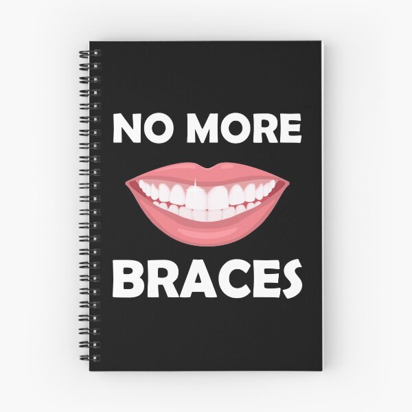 Item preview, No More Braces Show Off Your New Smile Quote product designed and sold by jakehughes2015.