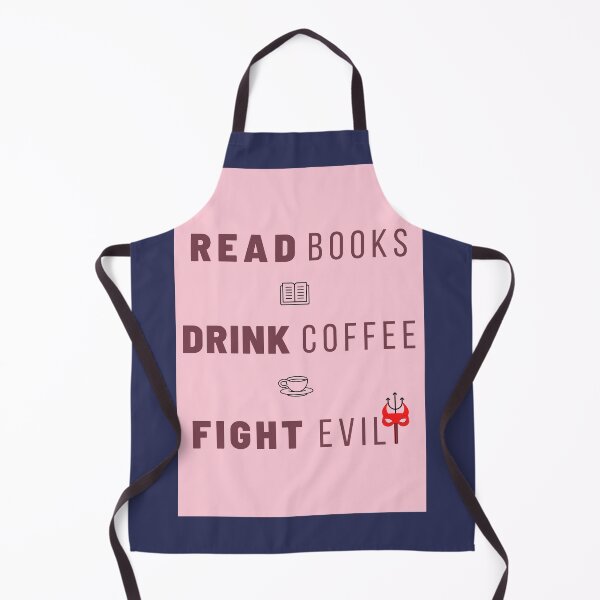 Item preview, "Read Books, Drink Coffee, Fight Evil" designed and sold by vidyaroul.