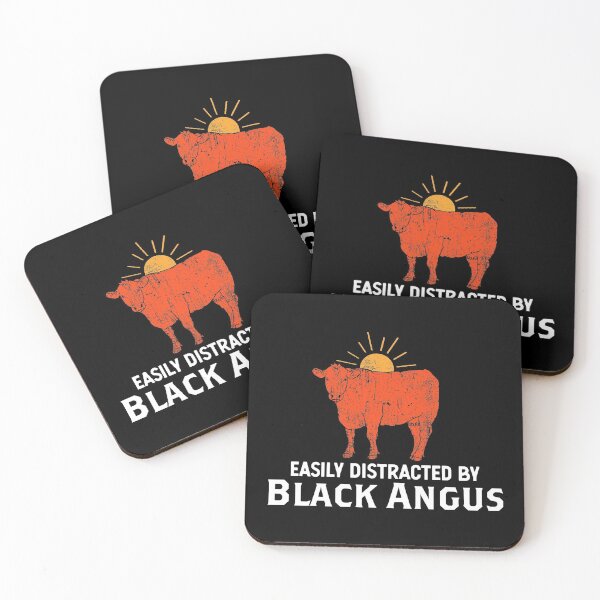 Item preview, Easily Distracted Farming Black Angus Cattle design designed and sold by jakehughes2015.