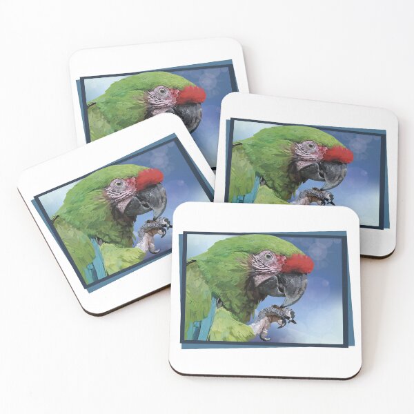 Item preview, Green macaw designed and sold by obscurite.