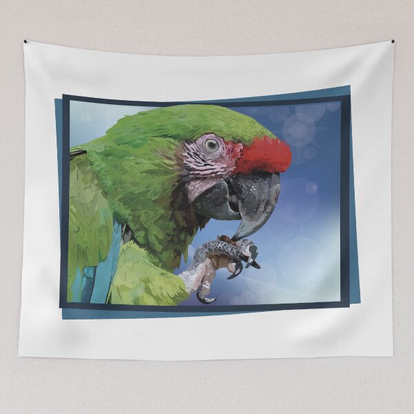 Item preview, Green macaw designed and sold by obscurite.