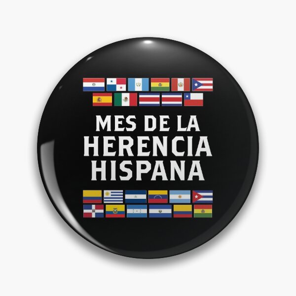Item preview, Flags Hispanic Heritage Month Mes De La Herencia Hispana product designed and sold by jakehughes2015.