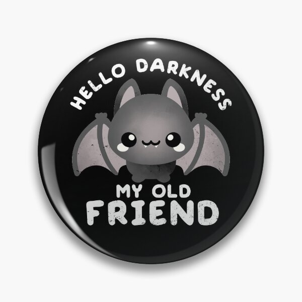 Item preview, Hello darkness my old friend designed and sold by NemiMakeit.