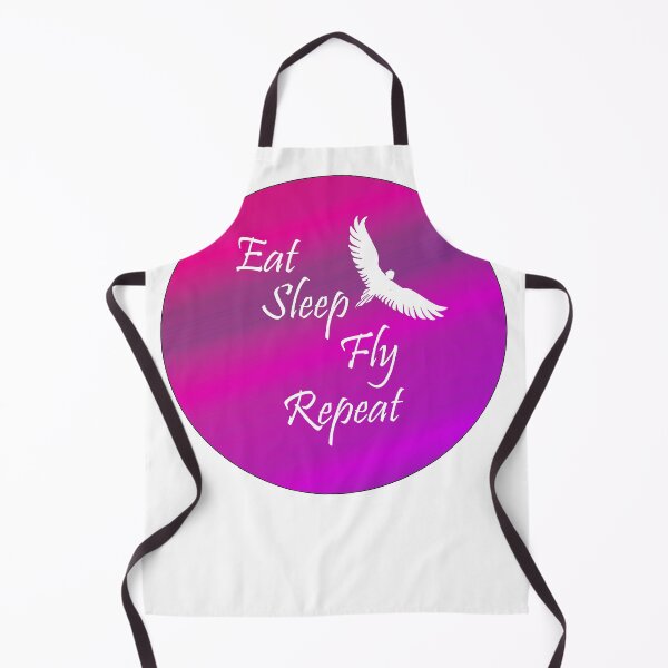 Item preview, Eat Sleep & Fly into the purple Sky design designed and sold by MystixJack.