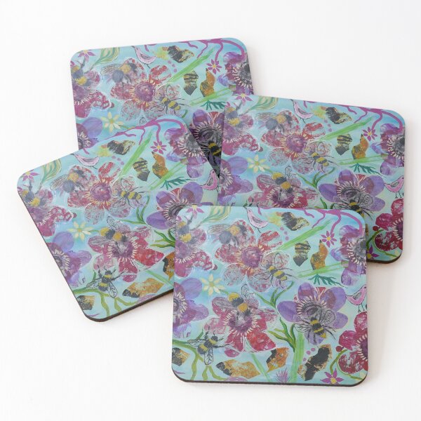 Item preview, Bumble bees among flowers  designed and sold by Casimirasart.