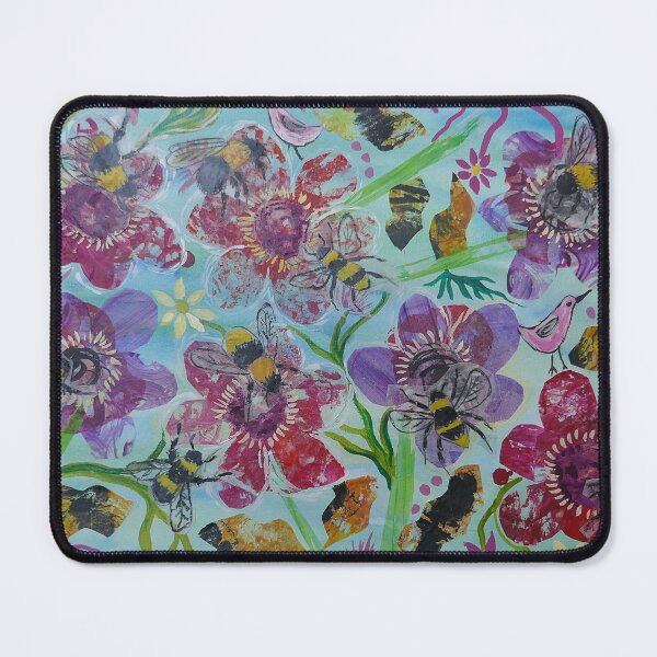 Item preview, Bumble bees among flowers  designed and sold by Casimirasart.