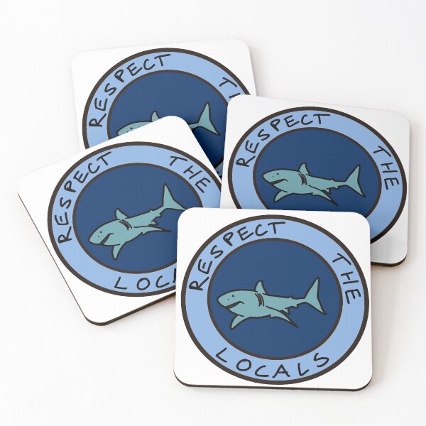 Item preview, Respect the Locals Shark* designed and sold by lol-doorknob.