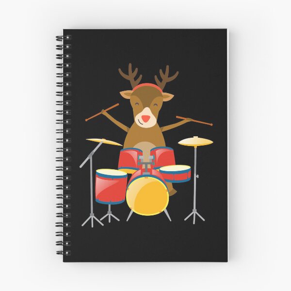 Item preview, Christmas Drummer Reindeer Drum Set Holidays Percussionist Winter Holiday Season designed and sold by Merchking1.