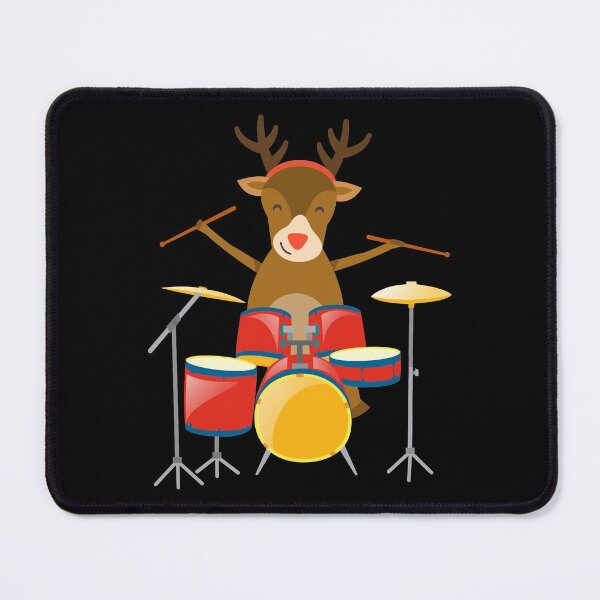 Item preview, Christmas Drummer Reindeer Drum Set Holidays Percussionist Winter Holiday Season designed and sold by Merchking1.