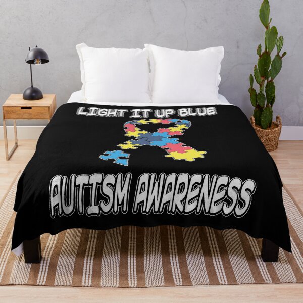 Item preview, Light It Up Blue Autism Awareness designed and sold by Merchking1.