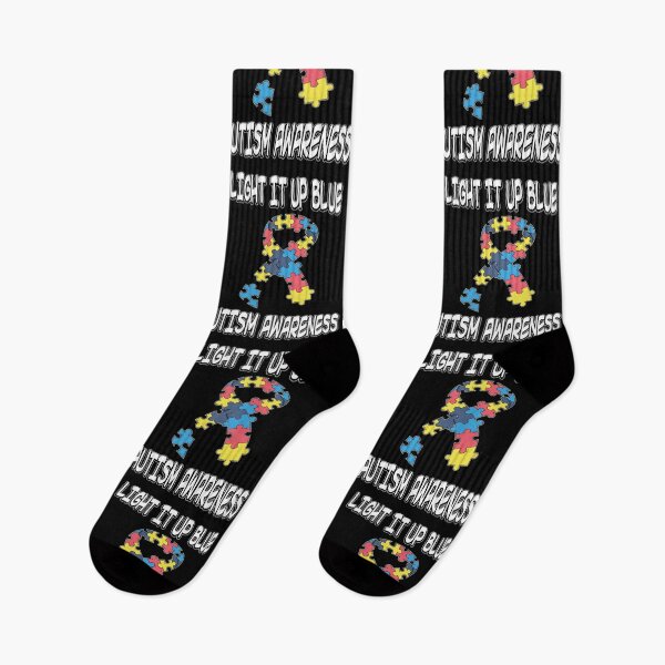 Item preview, Light It Up Blue Autism Awareness designed and sold by Merchking1.
