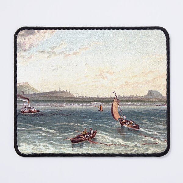 Item preview, Vintage Illustration of Edinburgh from The Firth of Forth designed and sold by yourscotland.