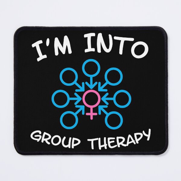 Item preview, I'm In To Group Therapy Gangbang - Swinger Lifestyle for dark colors designed and sold by swingersshop.