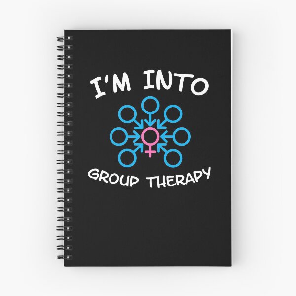 Artikelvorschau, I'm In To Group Therapy Gangbang - Swinger Lifestyle für dunkle Farben entworfen und verkauft von swingersshop.